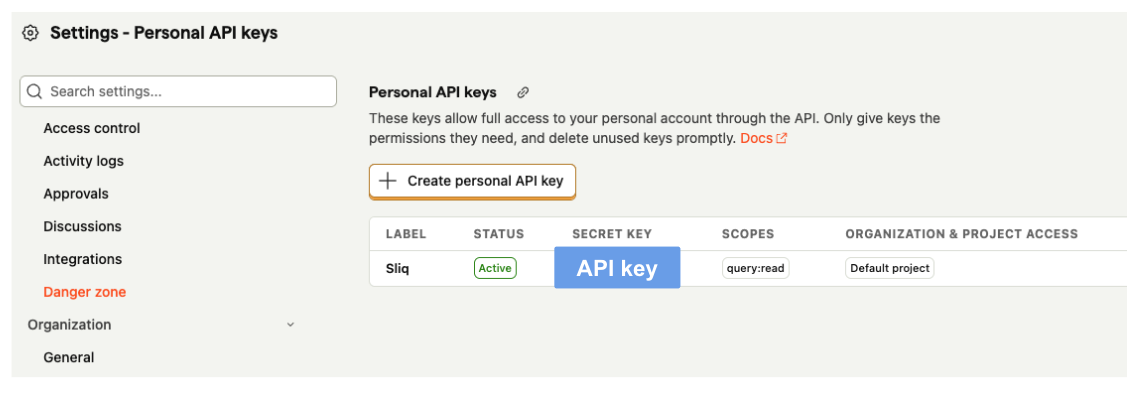 Verify your API key has the correct scopes